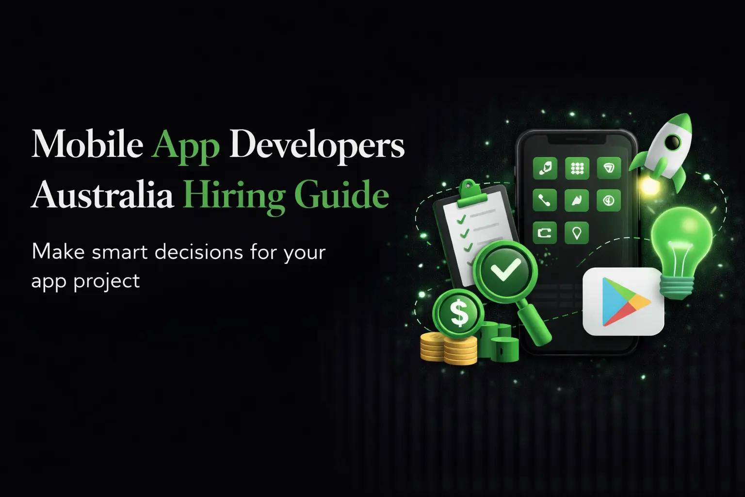 hire mobile app developers in Australia