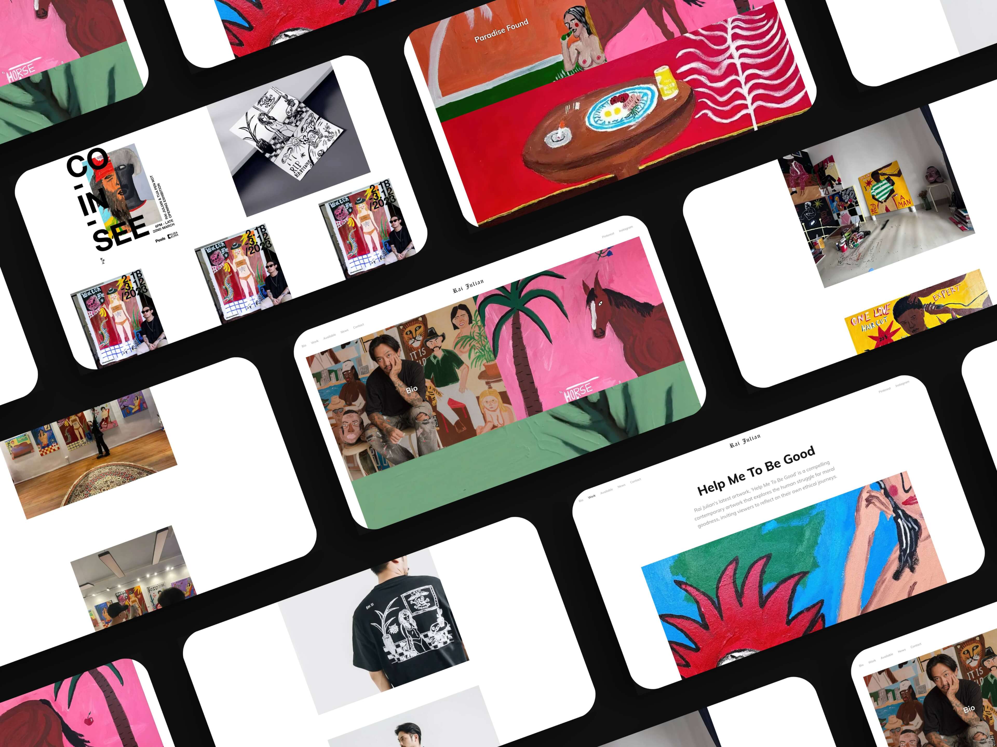 Contemporary Artist website