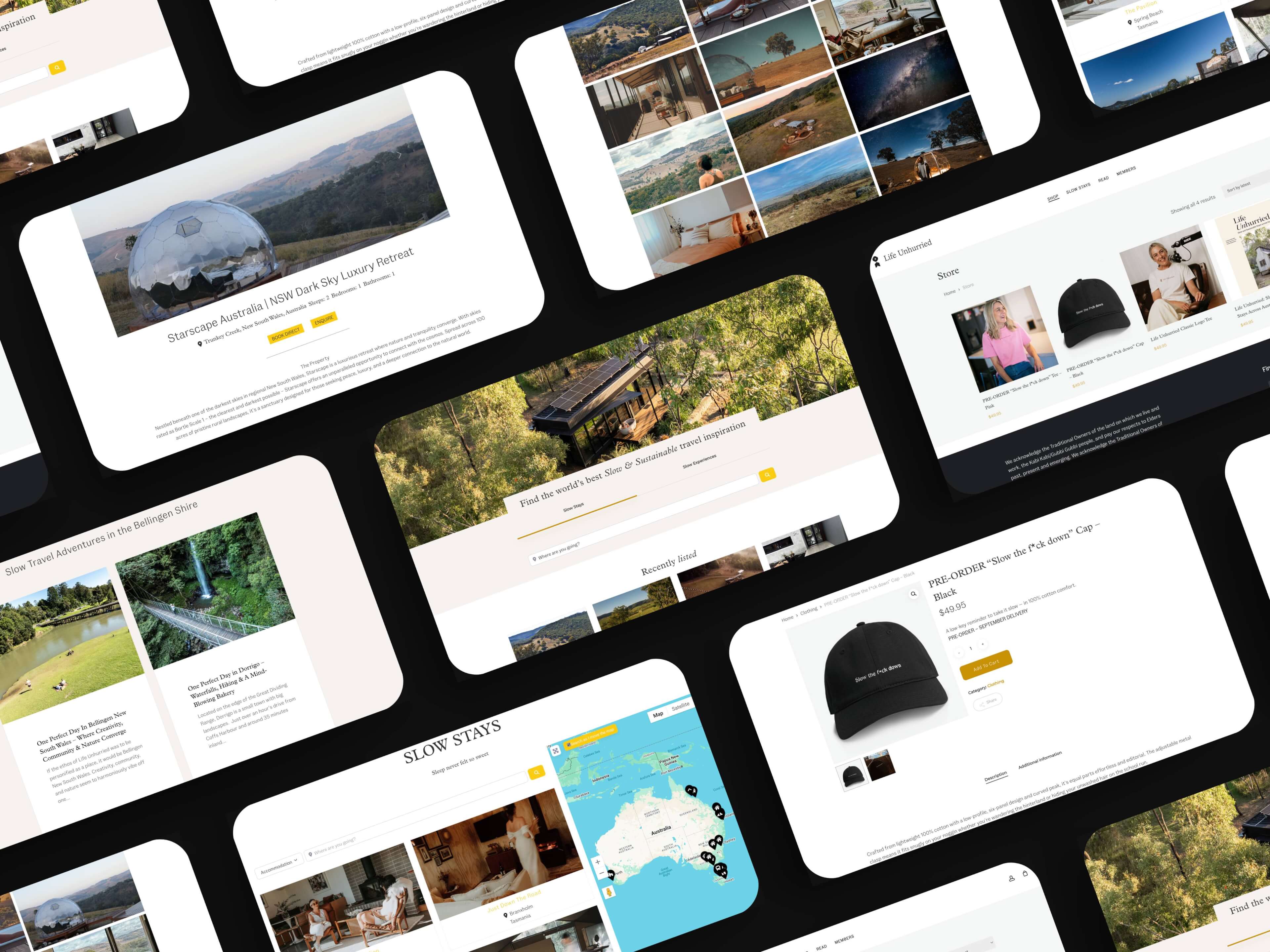 Life Unhurried Website