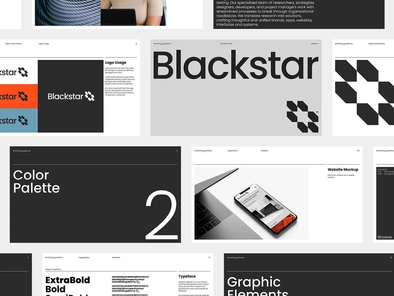 Branding guidelines design