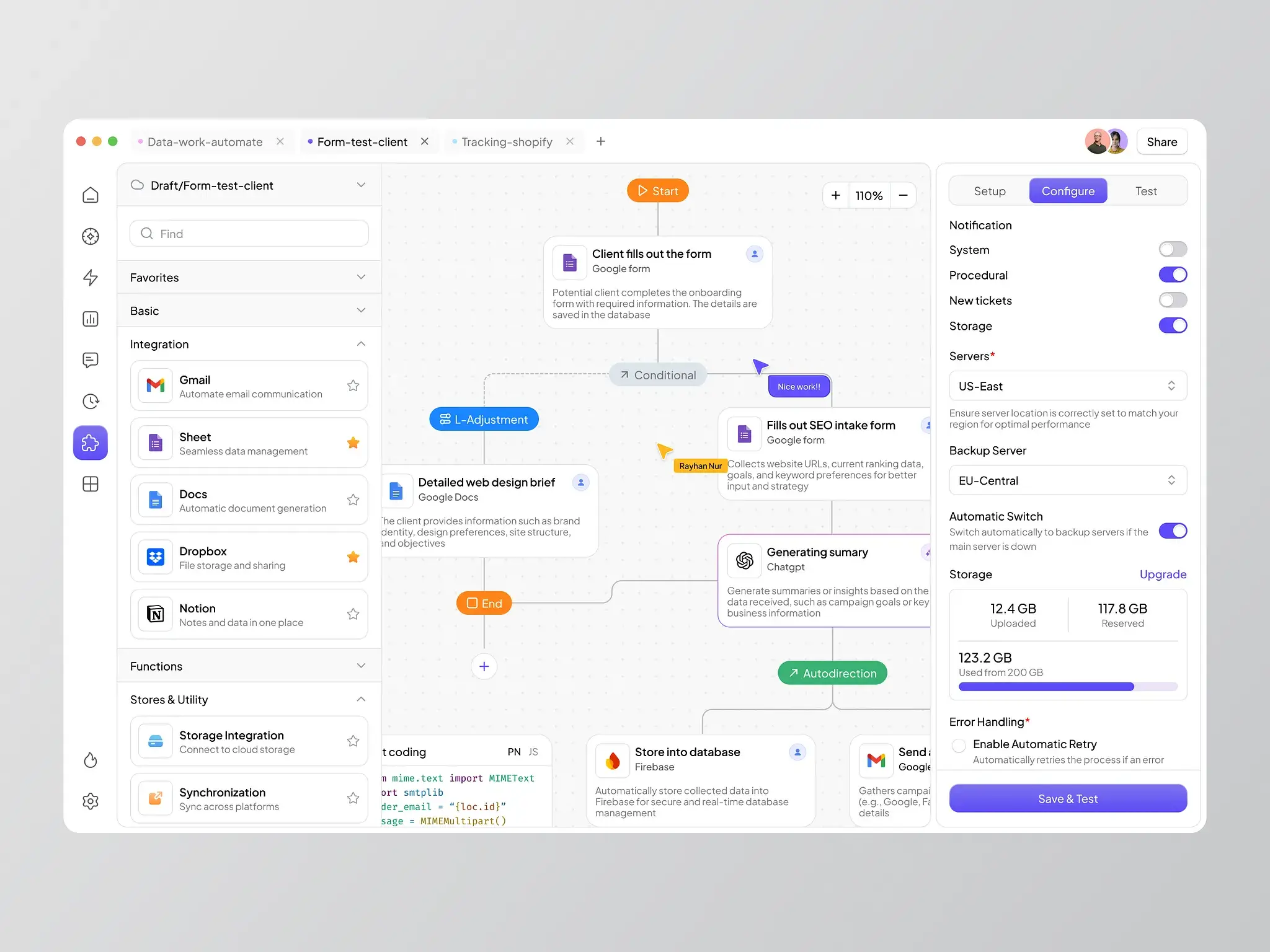 Enterprise Integrations & Workflow Automation