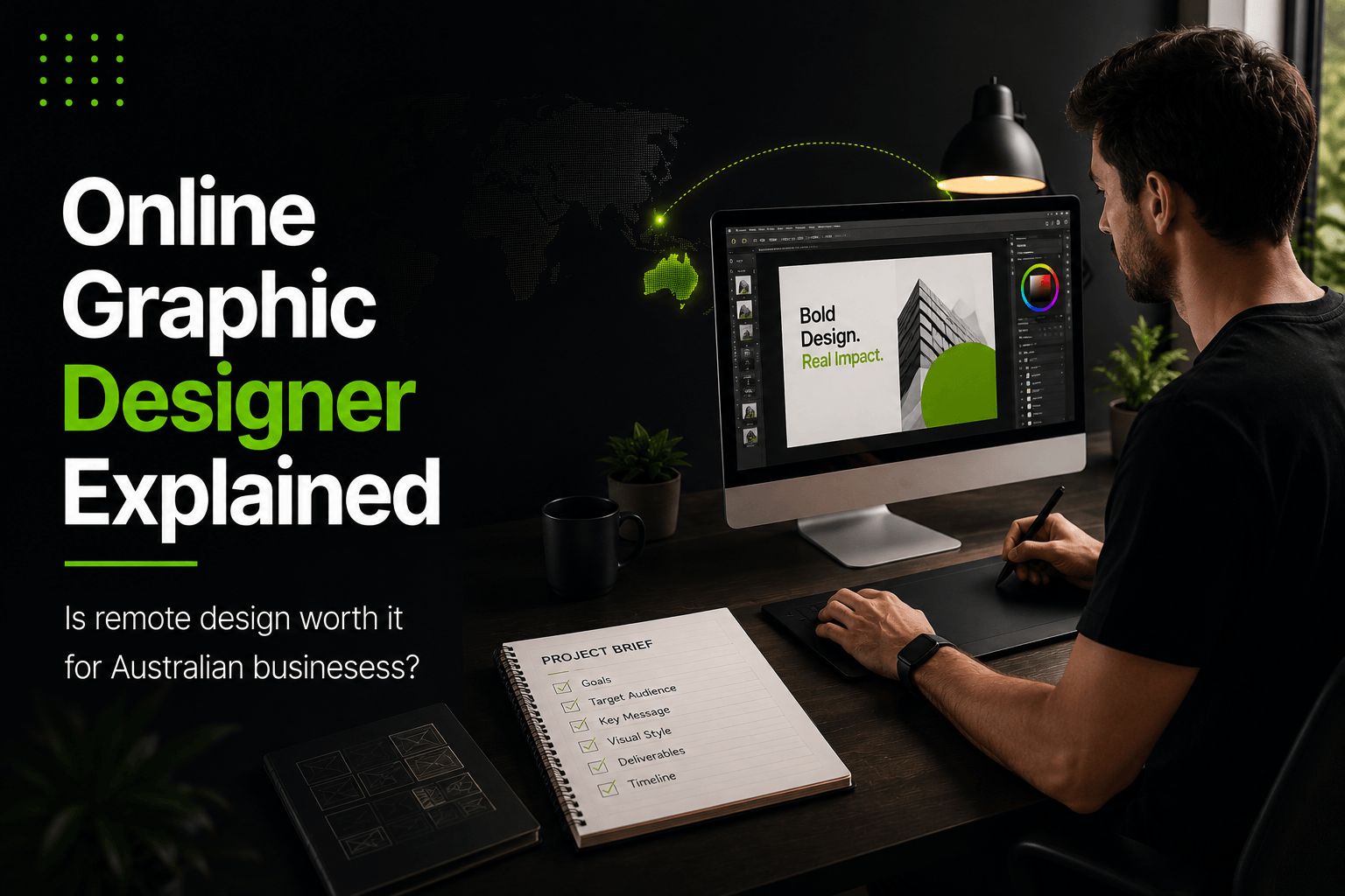 What Does an Online Graphic Designer Actually Do